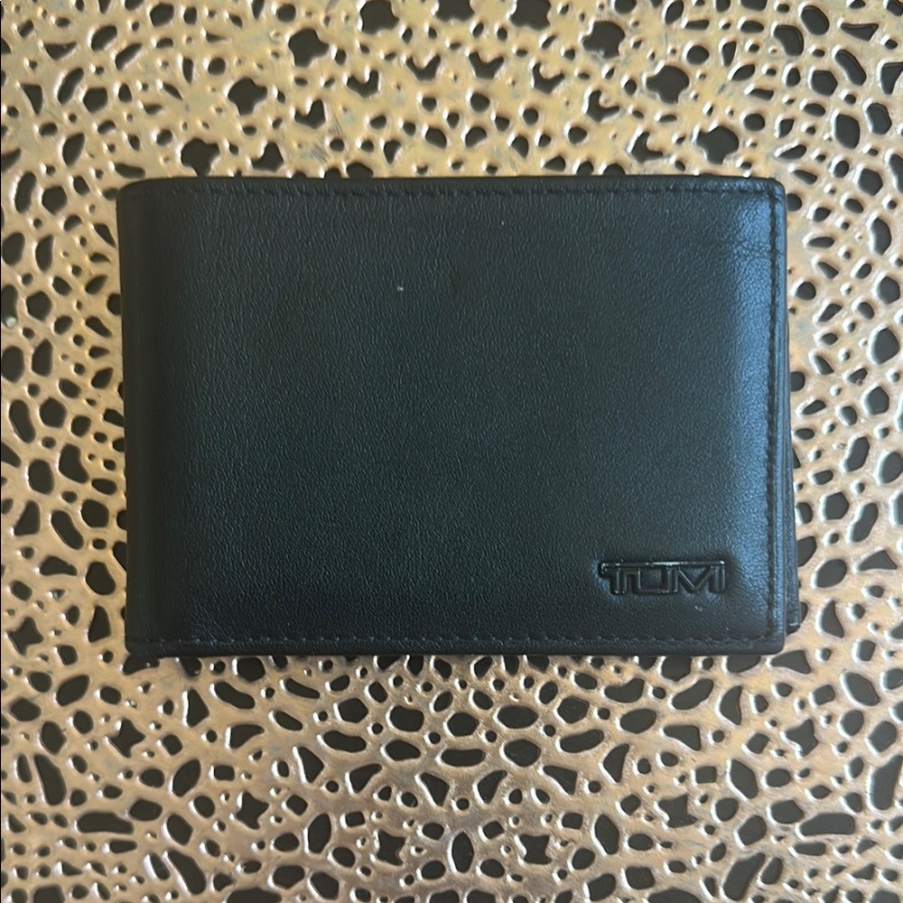 TUMI Classic Black Wallet
